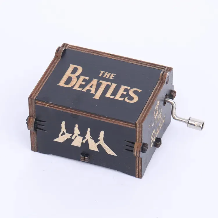 Beatles Music Box (Black) - Relive the Timeless Melodies of The Fab Four 🎸🎶