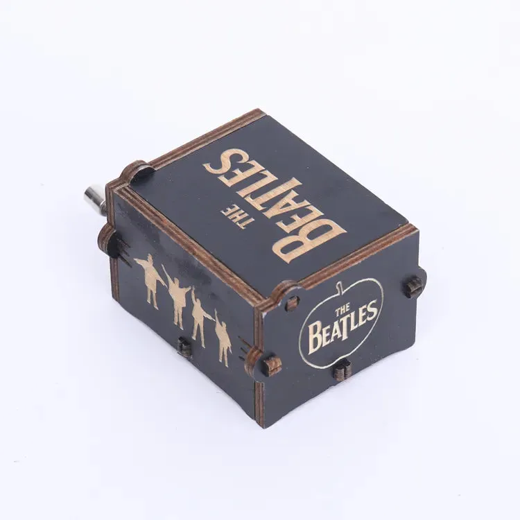 Beatles Music Box (Black) - Relive the Timeless Melodies of The Fab Four 🎸🎶