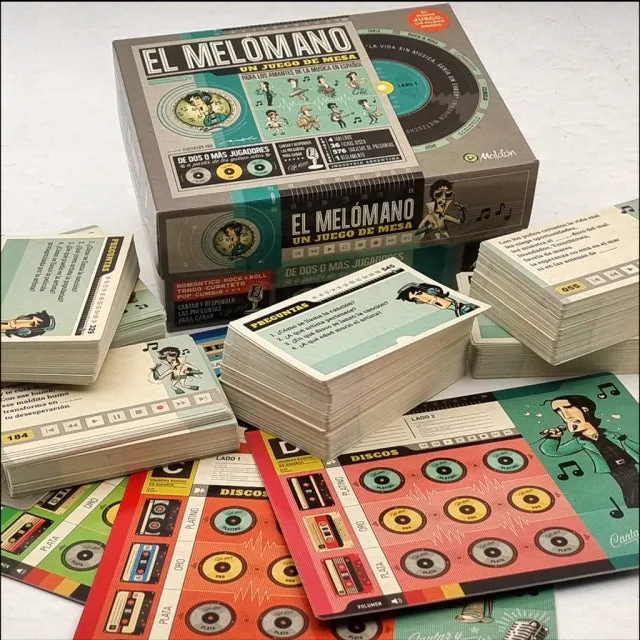 El Melómano Board Game for Music Lovers by Maldón