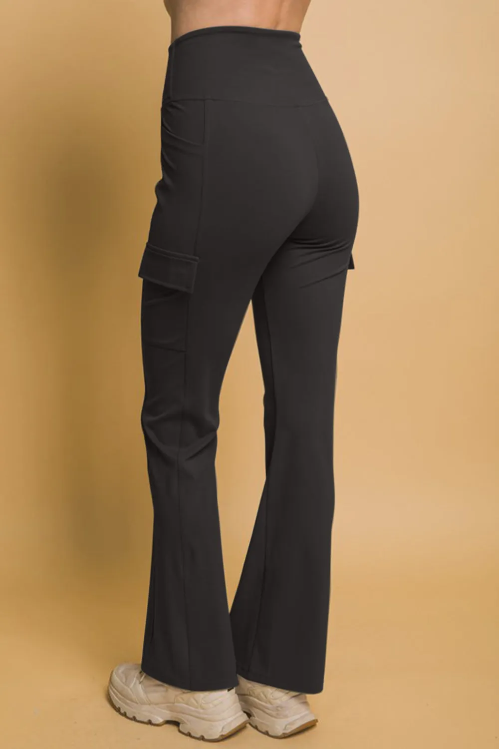 Flared Cargo Leggings