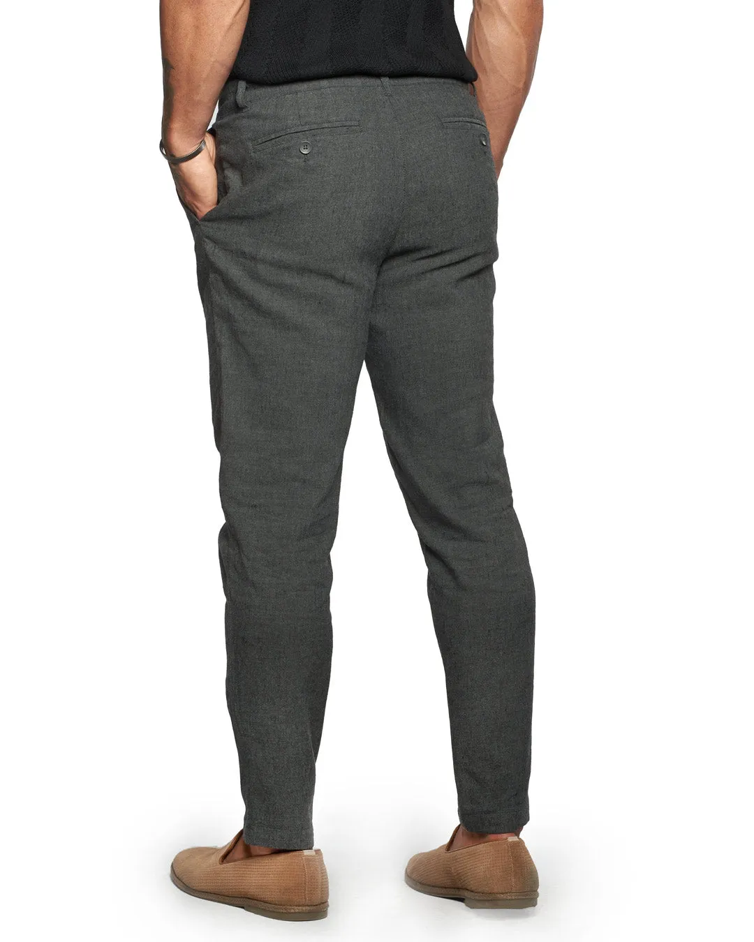 Havana Comfort Linen Slim Pants