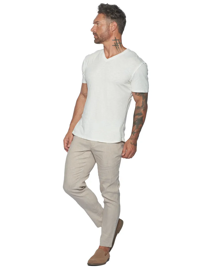 Havana Comfort Linen Slim Pants