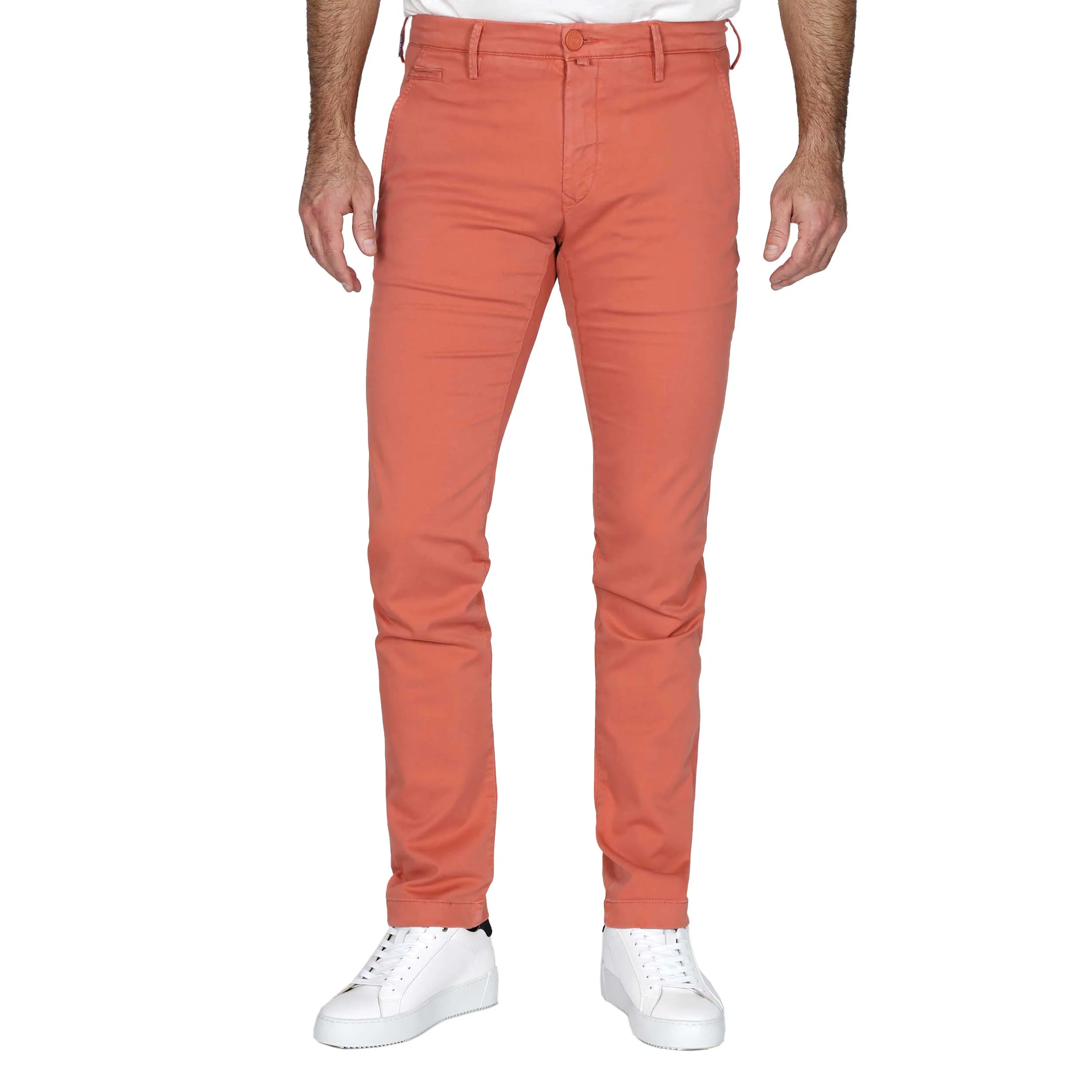 Jacob Cohen Bobby Chino in Salmon Pink