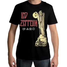 Led Zeppelin Hermit Jumbo Print T Shirt