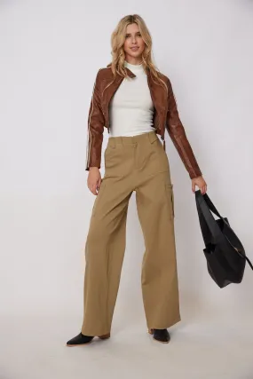 Leland Wide Leg Cargo Pants