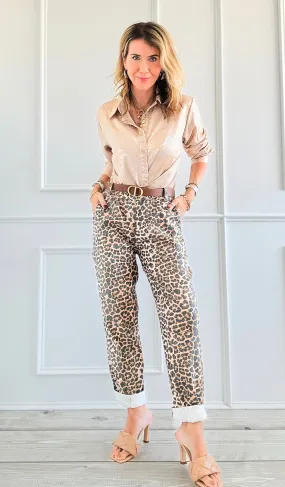 Luxe Sparkle Italian Pants