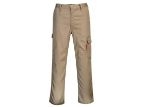 Portwest FR Khaki Bizweld Cargo Pants BZ31KH