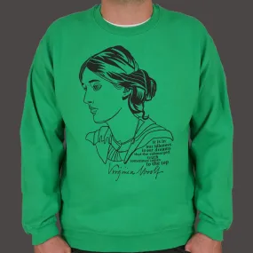 Virginia Woolf Quote Sweater (Mens)